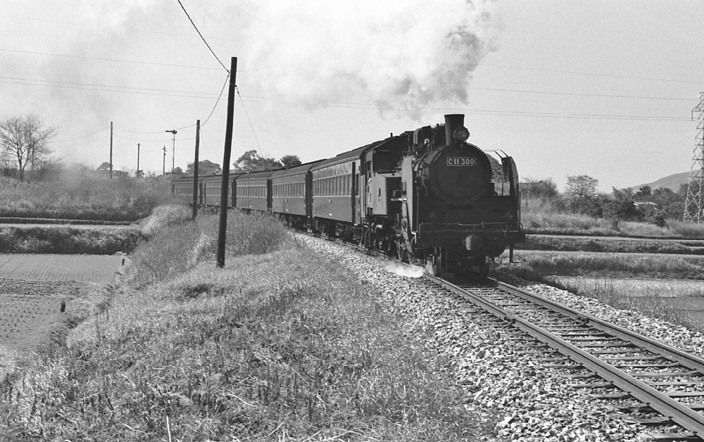 434列車 C11300 田川線内田(信) 1970.3.23