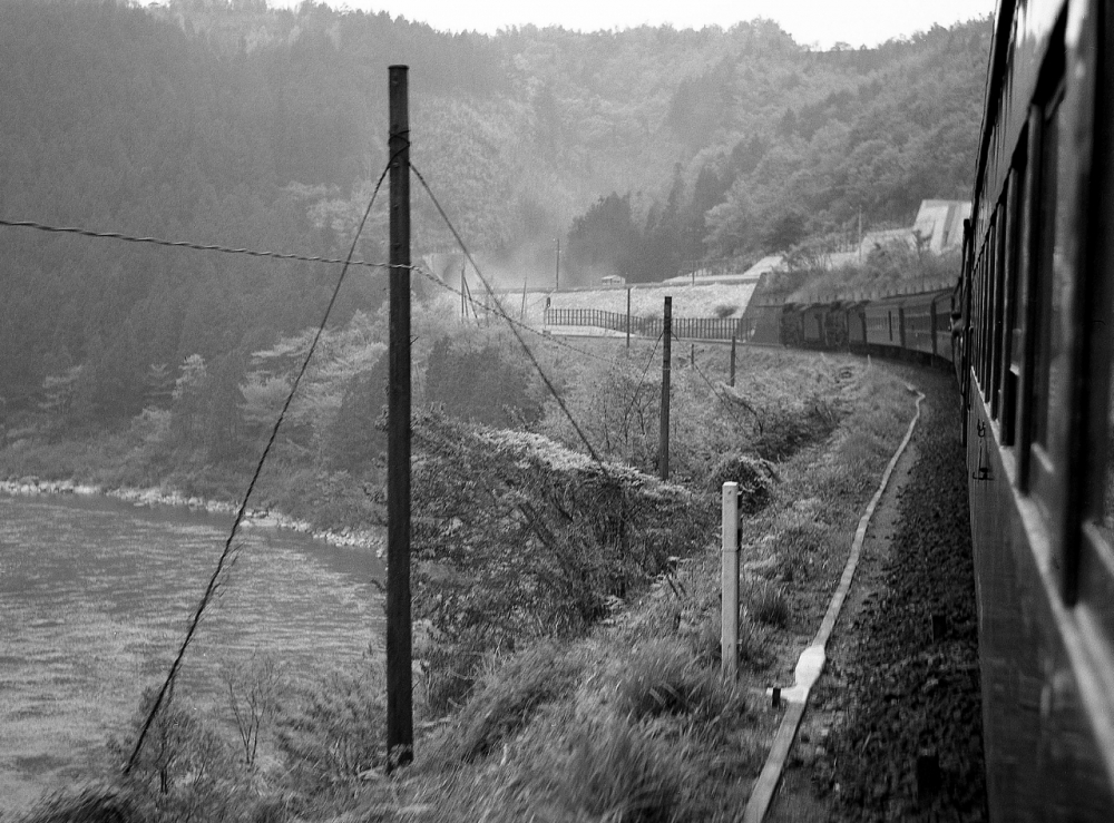 『デコイチ重連列車快走』 832列車 D51501+777 坂下-落合川 1969.5.3