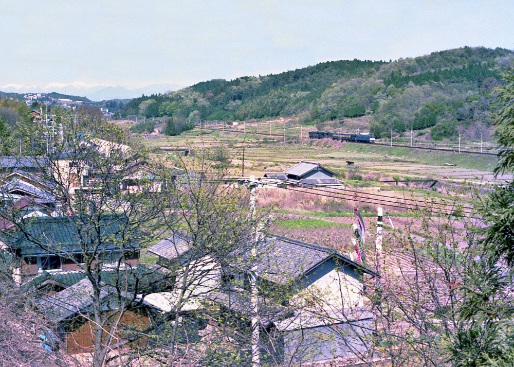 『東濃の春』 EF647 中央本線武並 1980年頃