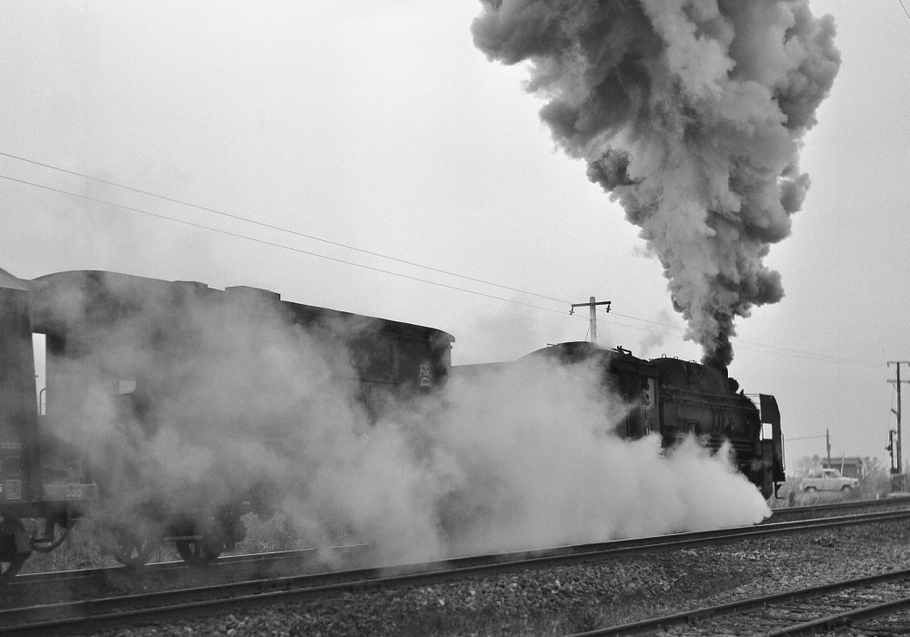 『エースD512発進』 252列車 D512 長島 1969.2.4