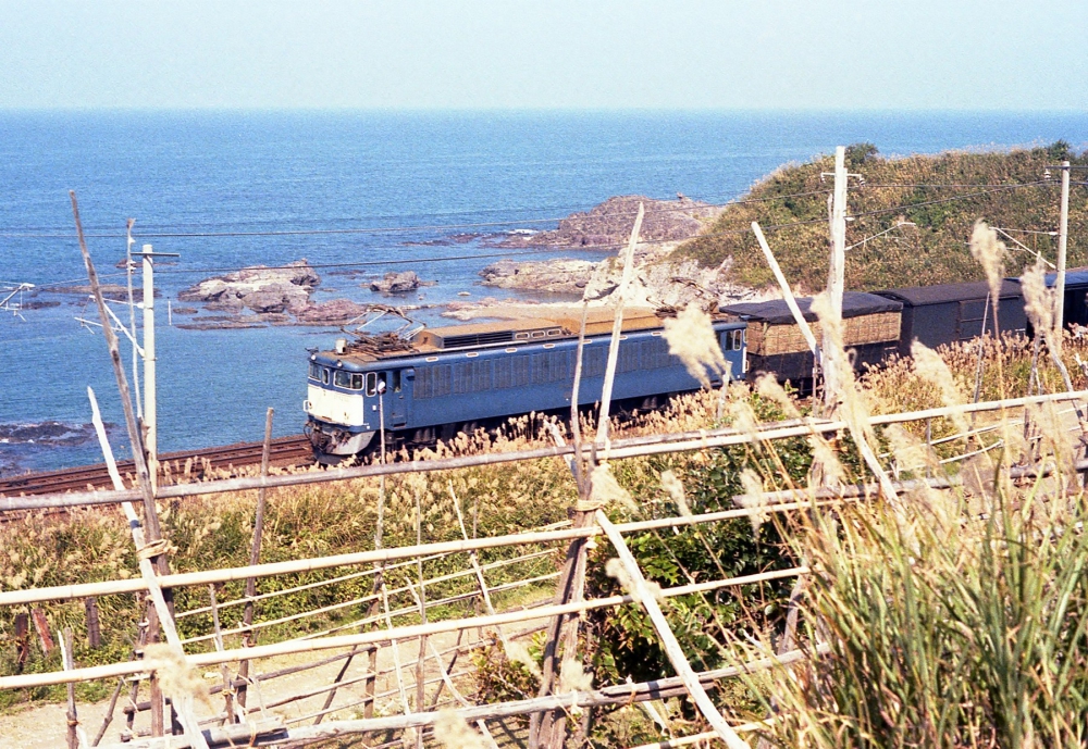 『日本海とEF62』 EF6253 鯨波 1977.10