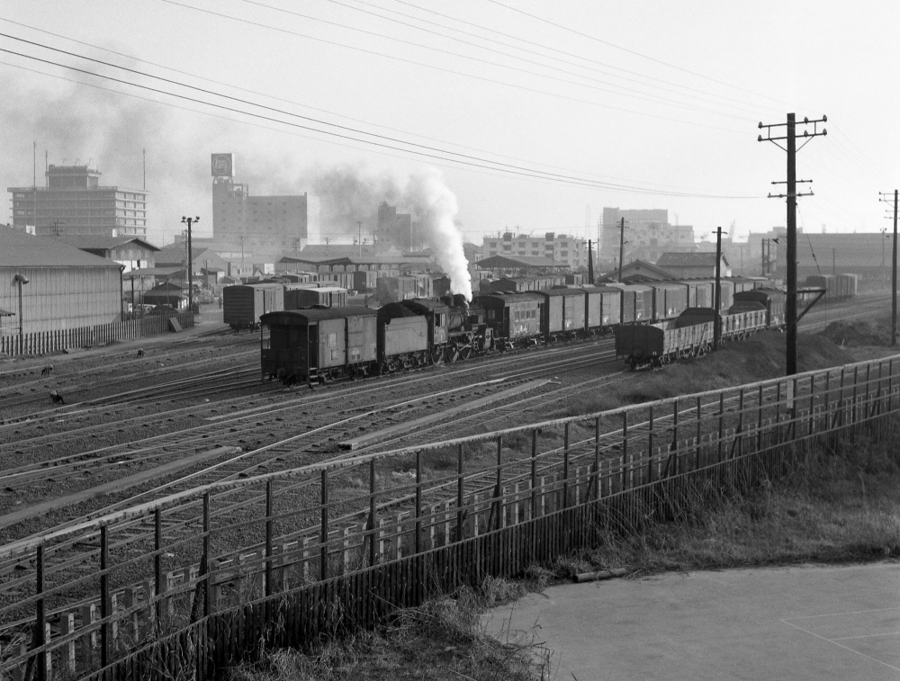 名古屋港入換風景その２ C50 1970.1.29