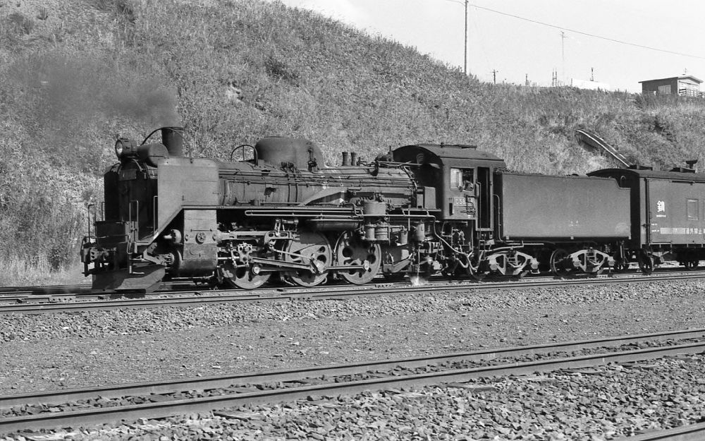 『釧路区のシゴハチ』 464列車 C58418 根室本線厚岸 1973.10.8