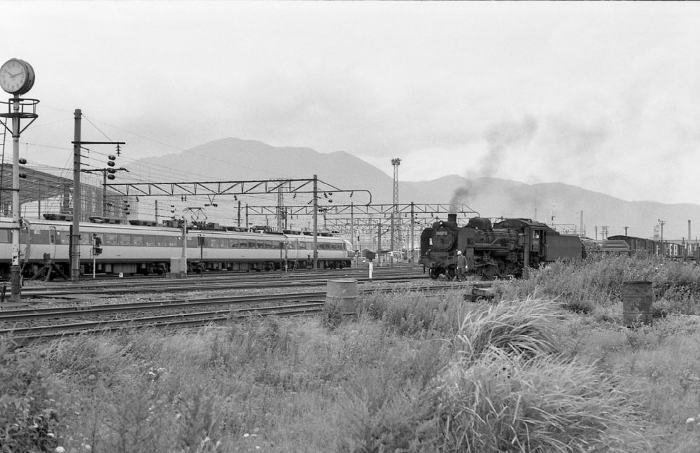 敦賀駅入換風景 C58325 1971.8.6