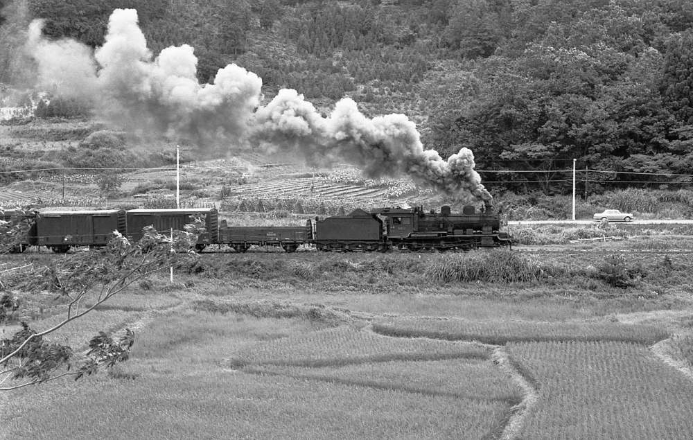 『越前の峠越えに挑む その２』 8153列車 88623 越美北線計石 1971.8.6