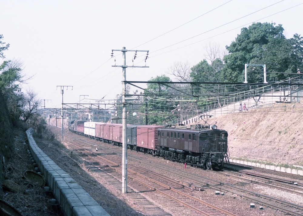 EF1512 中央本線国分寺 1977.2