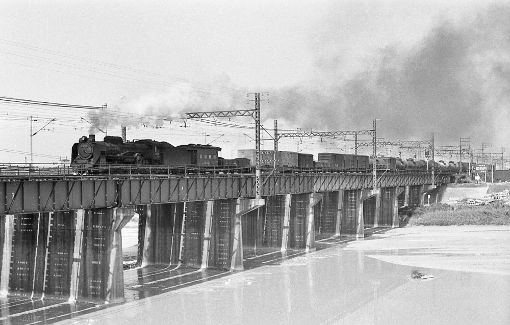 293列車 D51739 枇杷島 1971.3.18