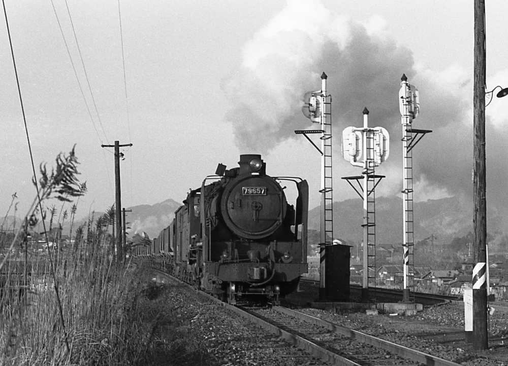 469列車 79657 日田彦山線伊田 1970.3.23