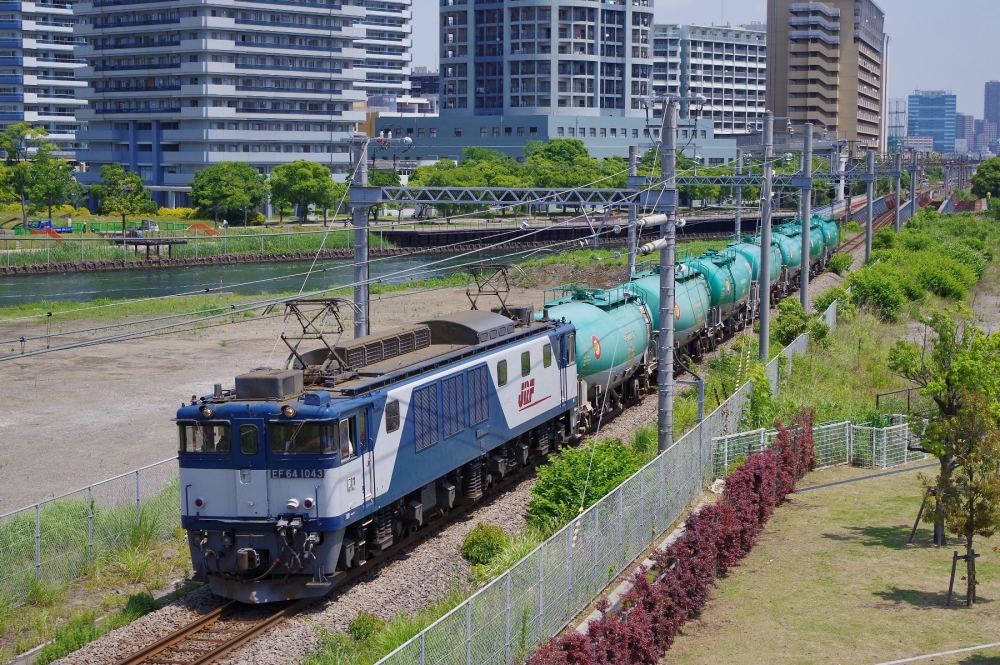 8760列車 EF641043 高島線東高島 2014.5.24