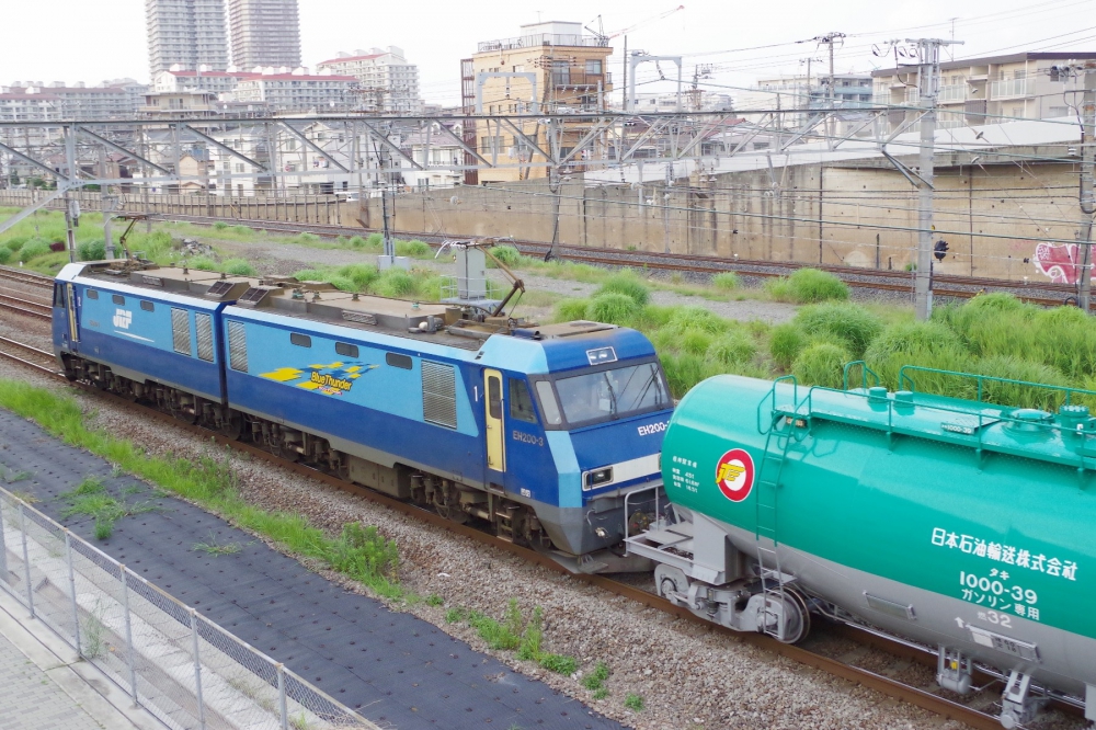 5474列車 EH200-3 鶴見線新鶴見 2014.7.1