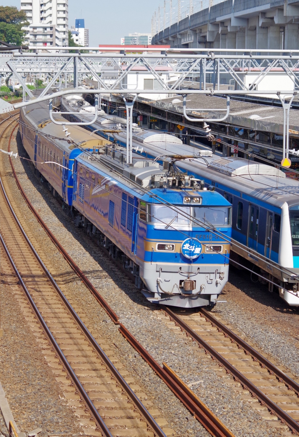 2列車北斗星 EF510-515 東北本線東十条 2014.9.28