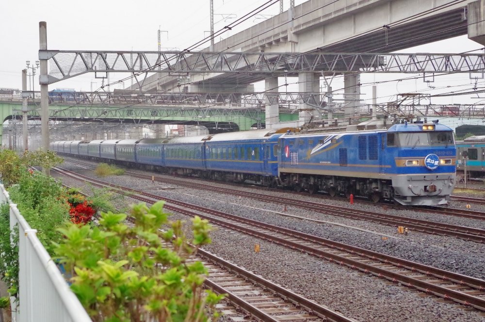 2列車北斗星 EF510-512 東北本線東十条 2014.10.21