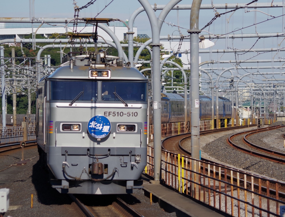 2列車北斗星 EF510-510 東北本線赤羽 2014.11.15