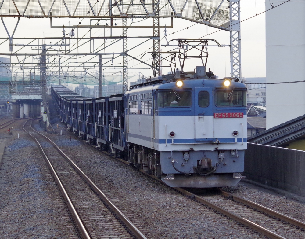 5764列車 EF652065 武蔵野線西浦和 2016.5.14