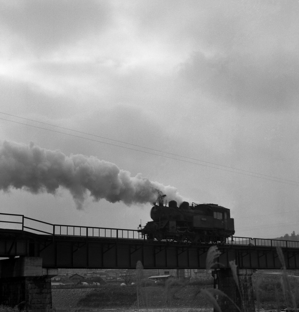 『独りぼっちの帰り道』 単788列車 C12166 落合川 1968.12.23