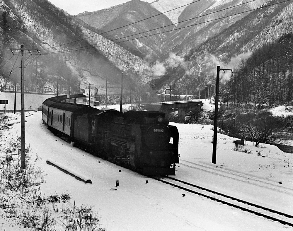 829列車 D51192 藪原 1970.12.31