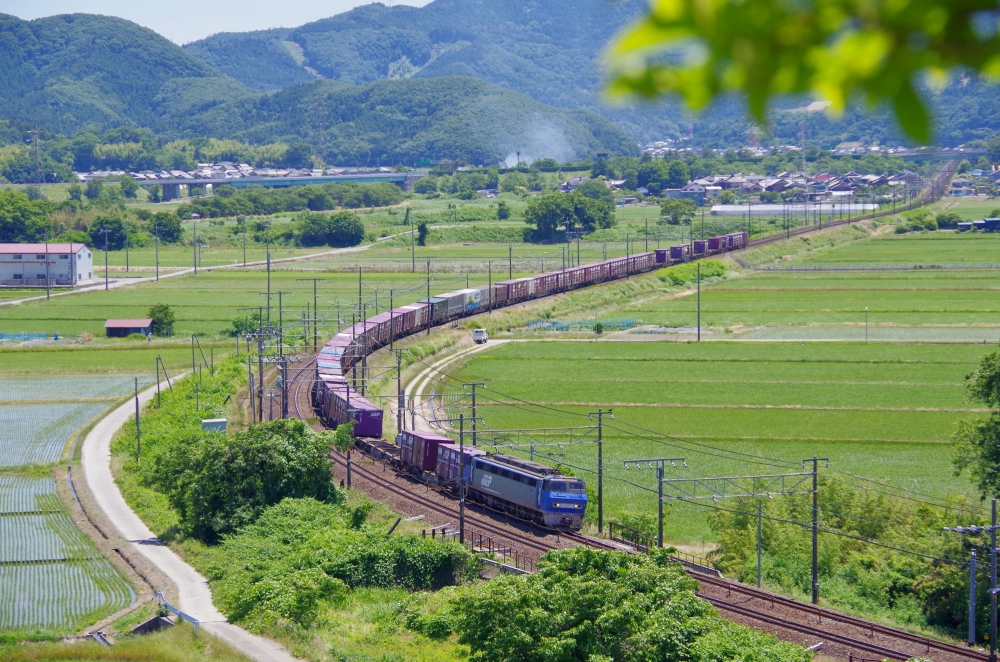 『大きな弧を描いて』 5071列車 EF200-17 米原 2017.6.14