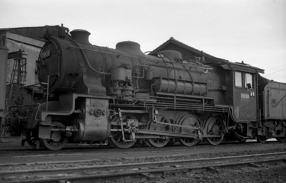 『稲一区のキューロク その2』 79638 稲沢第一機関区 1969.12