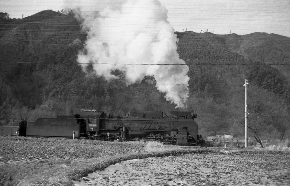 691列車 D51898 原野 1969.12.25