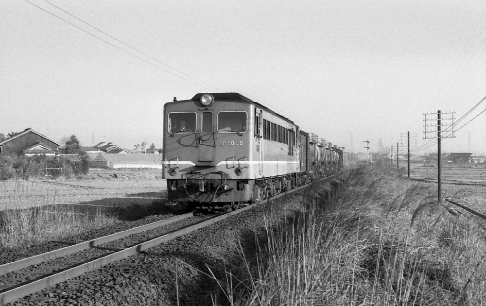 5183列車 DF5038 紀勢本線徳和 1973.3.27