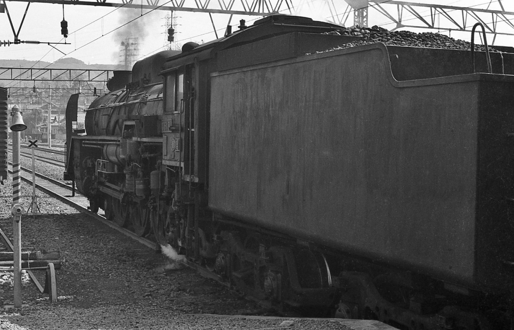 132列車 C6131 鹿児島本線水俣 1970.3.25