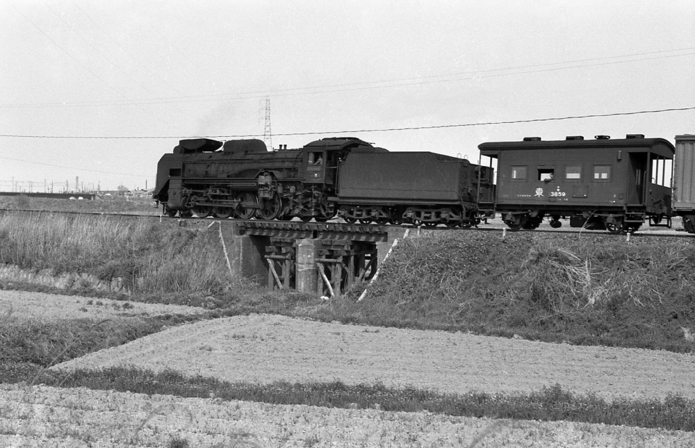 『最後の強者』262列車 D51649 富田 1971.4.25