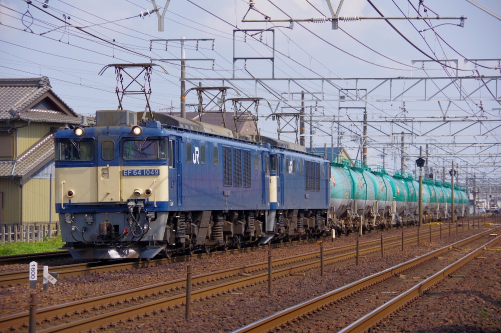 『原色重連が行く』8084列車 EF641049+1025 清洲 2021.6.24