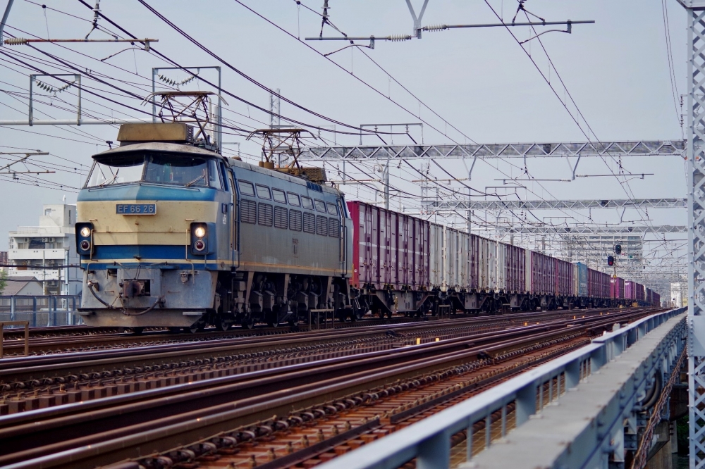 『ハイパワー機威風堂々』8056列車 EF6626 枇杷島 2014.9.6