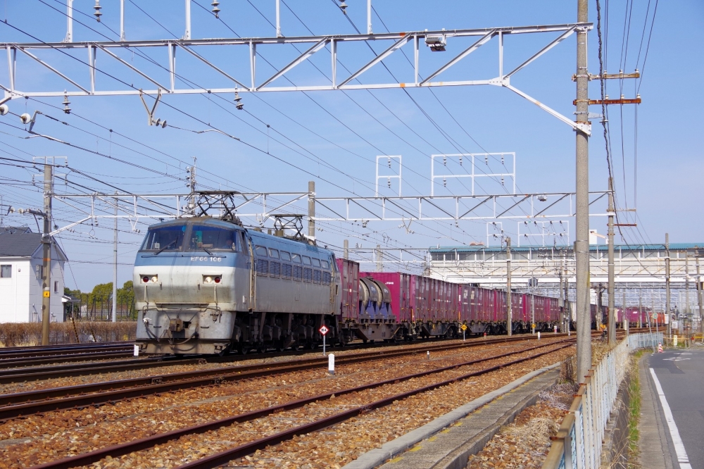 2078列車 EF66106 清洲 2018.3.3