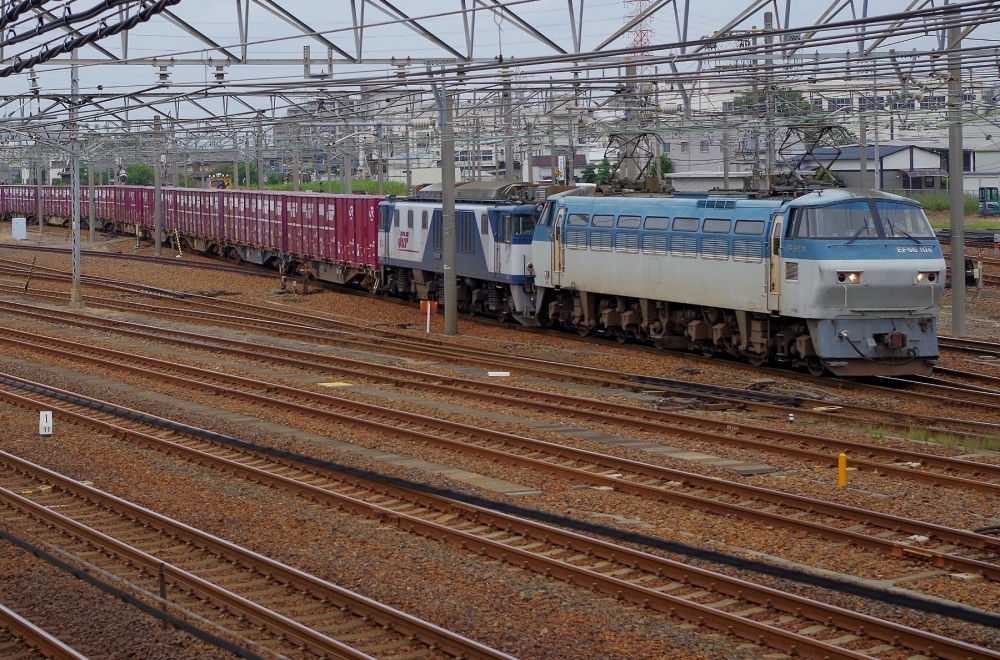 2088列車 EF66104+EF641015 稲沢 2014.8.25